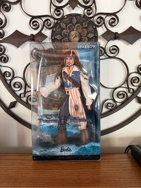 Barbie Signature Captain Jack Sparrow Doll Pirates of the Caribbean Vintage NIB